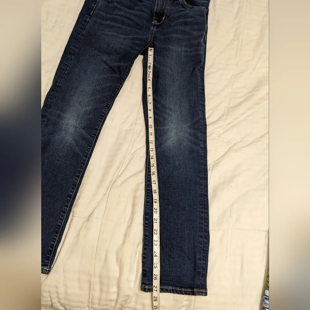 Old Navy dark blue Karate slim jeans size 14